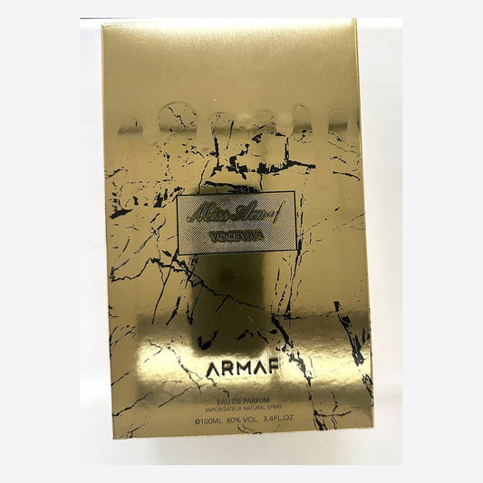 Armaf Miss Armaf Voce Viva box, photographed at the Sheikh Scents shop