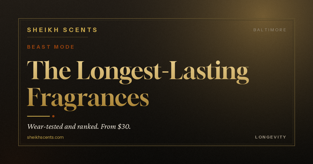 Sheikh Scents guide to the longest-lasting fragrances