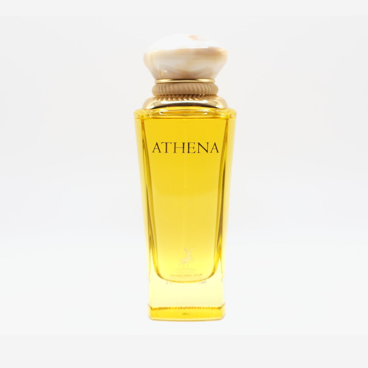 Maison Alhambra Athena bottle, photographed at the Sheikh Scents shop