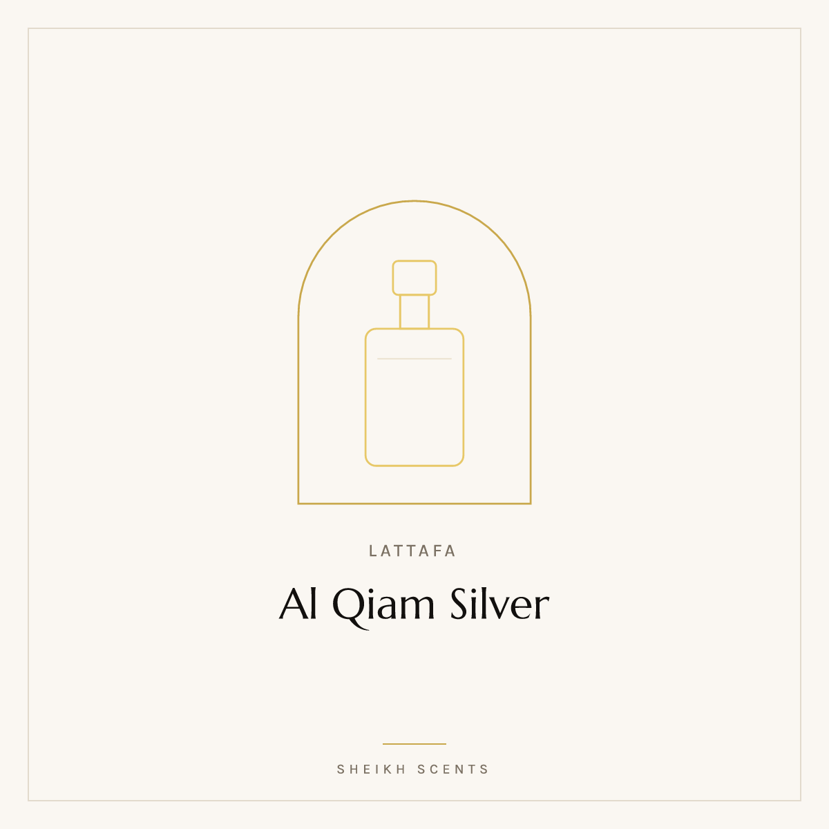 Placeholder card for Al Qiam Silver by Lattafa. Product photograph coming soon.