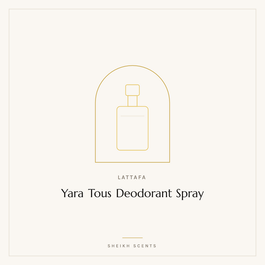 Placeholder card for Yara Tous Deodorant Spray by Lattafa. Product photograph coming soon.